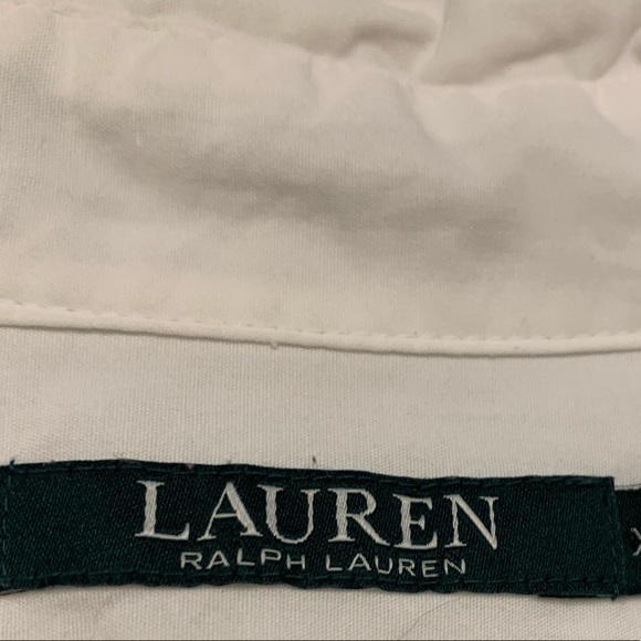 Ralph Lauren - Cotton Button Down Top - Sz XS - Picture 3 of 3